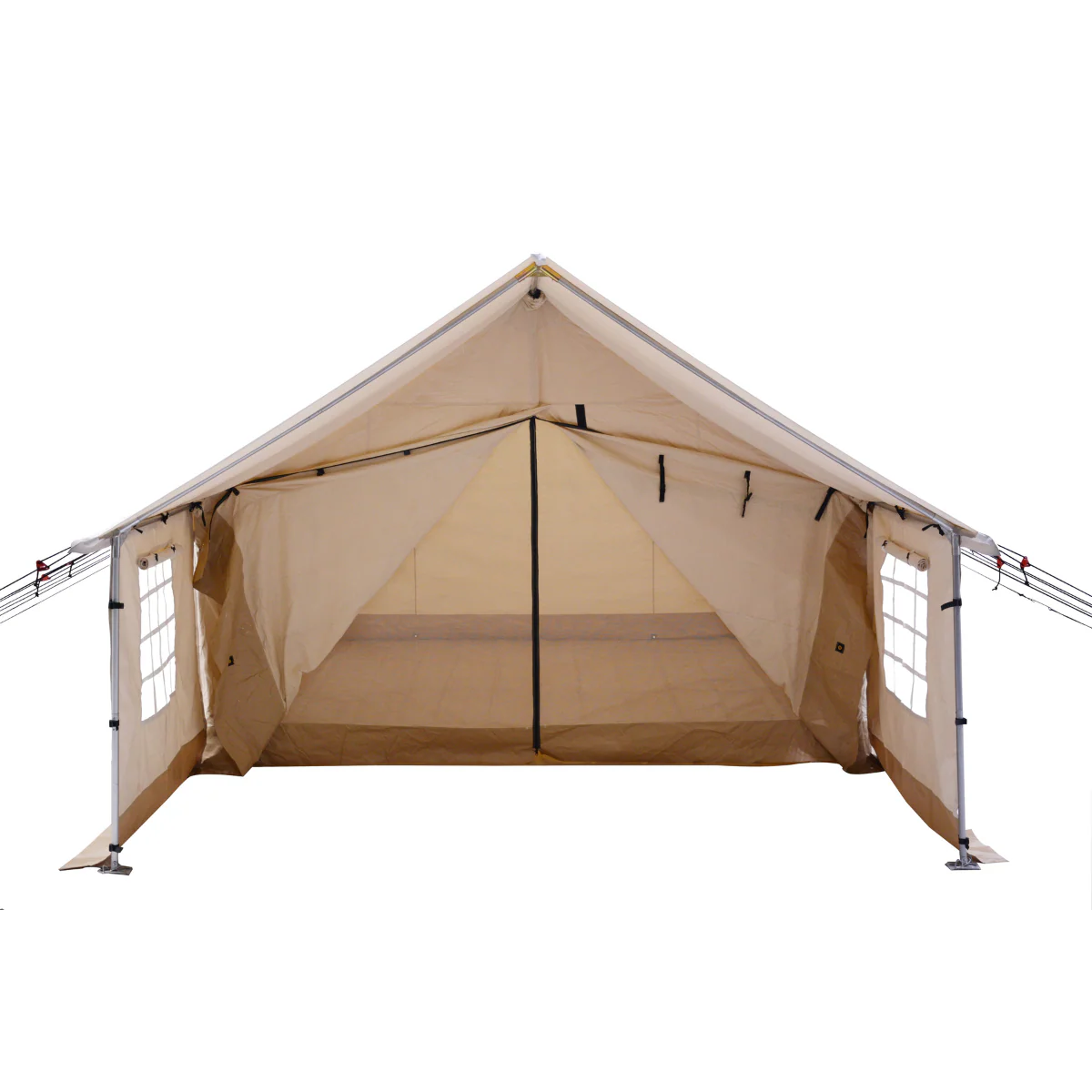 Alpha Wall Tent - 14' x 16' , Extended Flysheet & Porch (Fire Water repellent) - Image 6