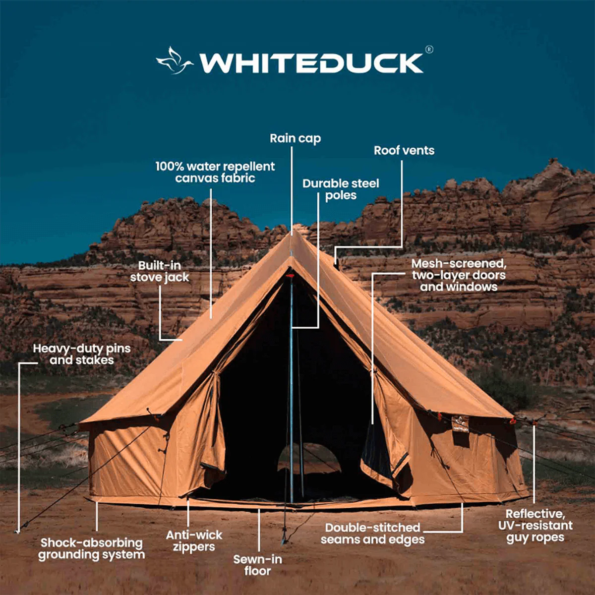 13' Regatta Bell Tent - Image 3