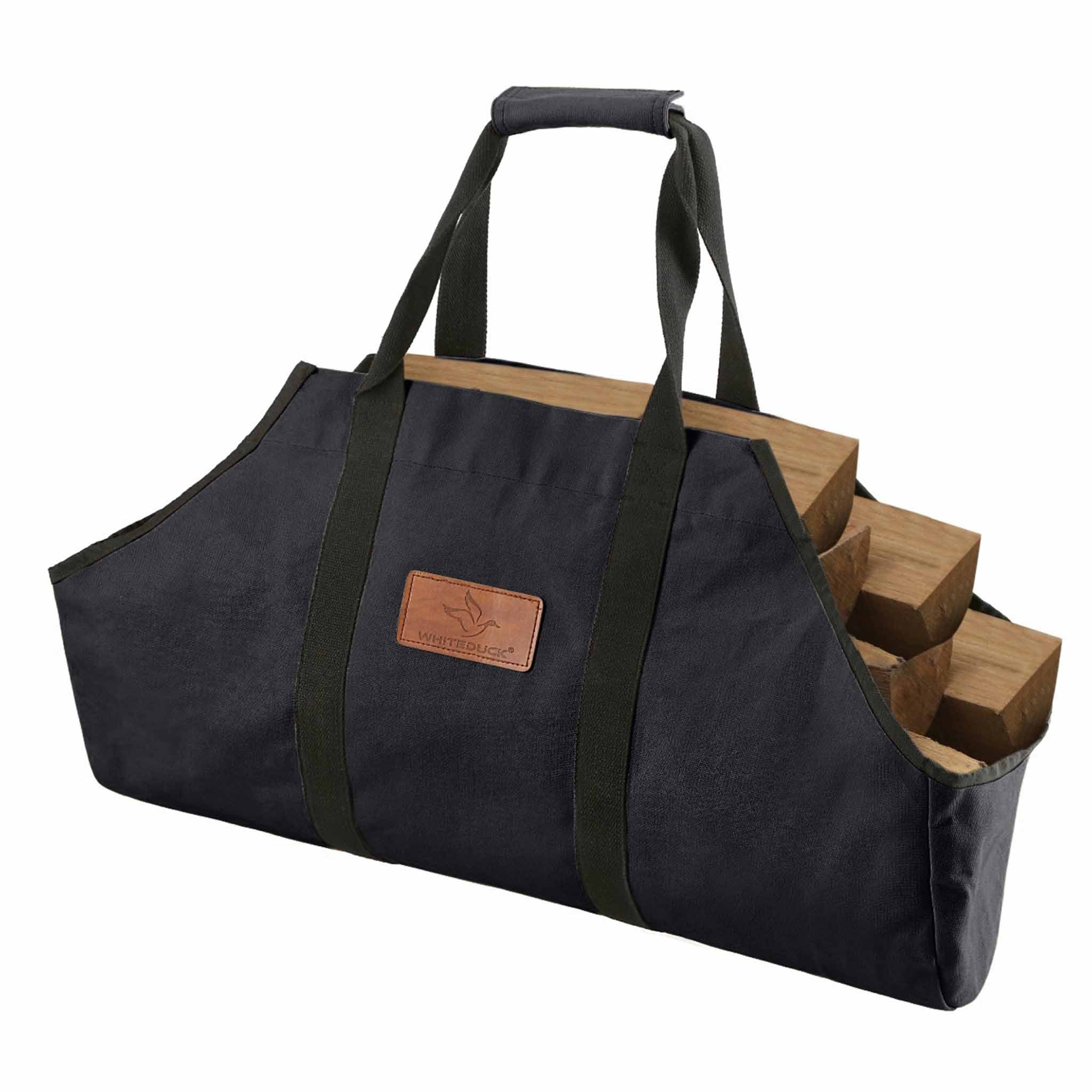 Boat Shape Canvas Firewood Log Carriers - Image 10
