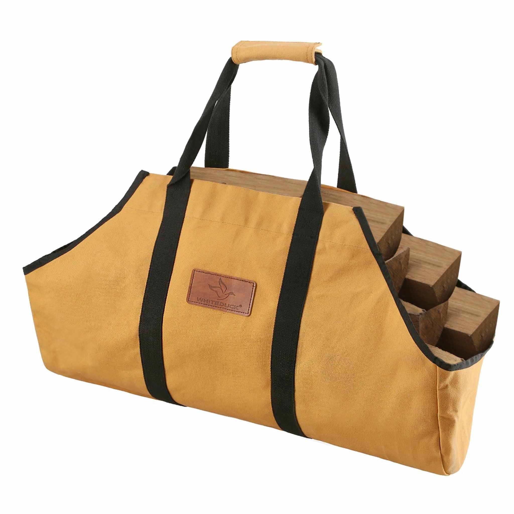 Boat Shape Canvas Firewood Log Carriers - Image 14