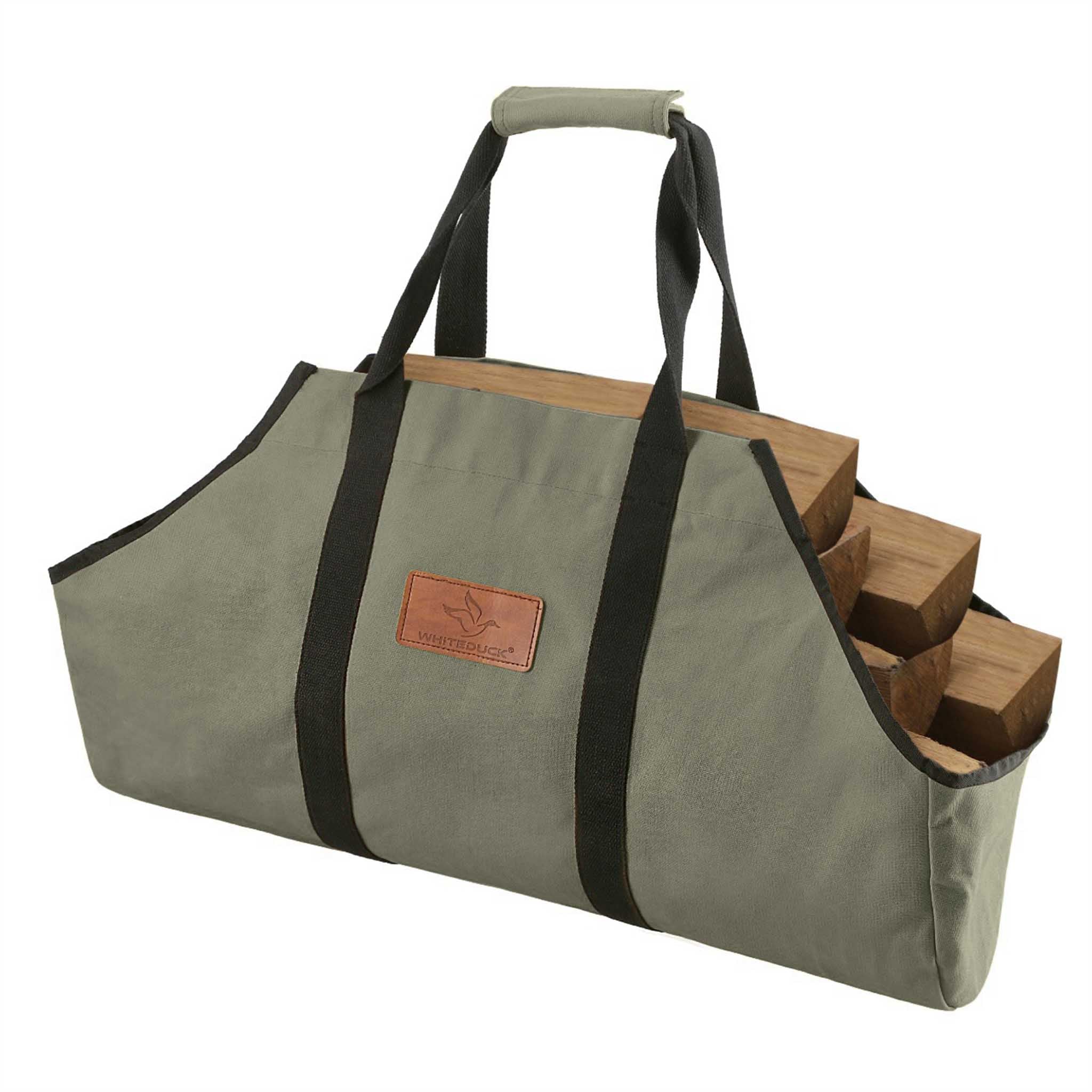 Boat Shape Canvas Firewood Log Carriers - Image 6