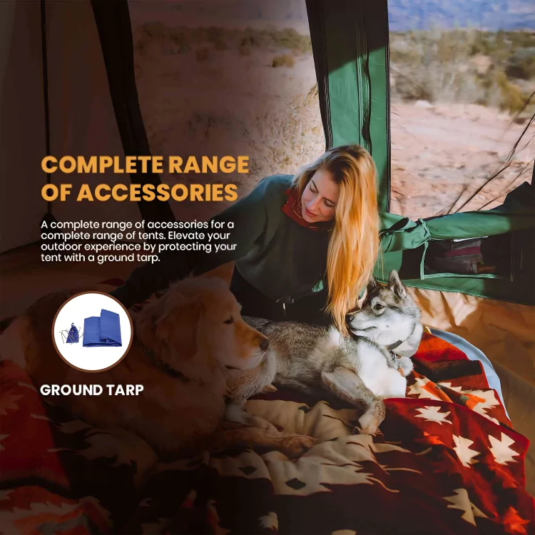 10'x10' Prota Canvas Tent, Deluxe - Image 5