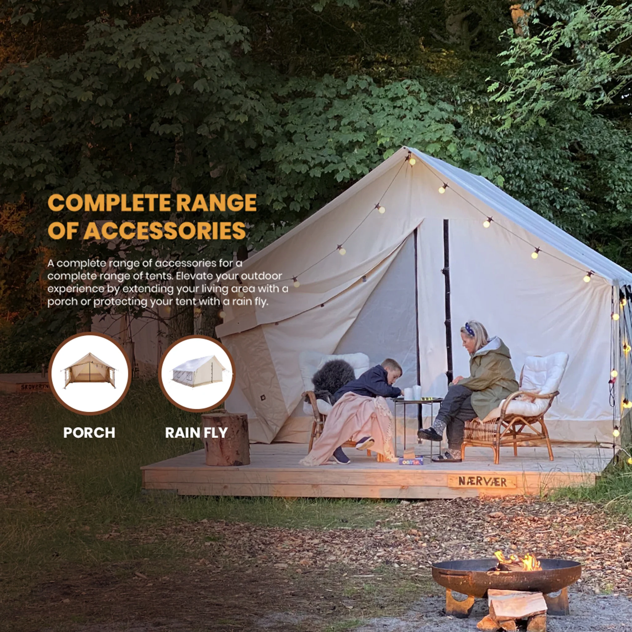 16'x20' Alpha Wall Tent - Image 8