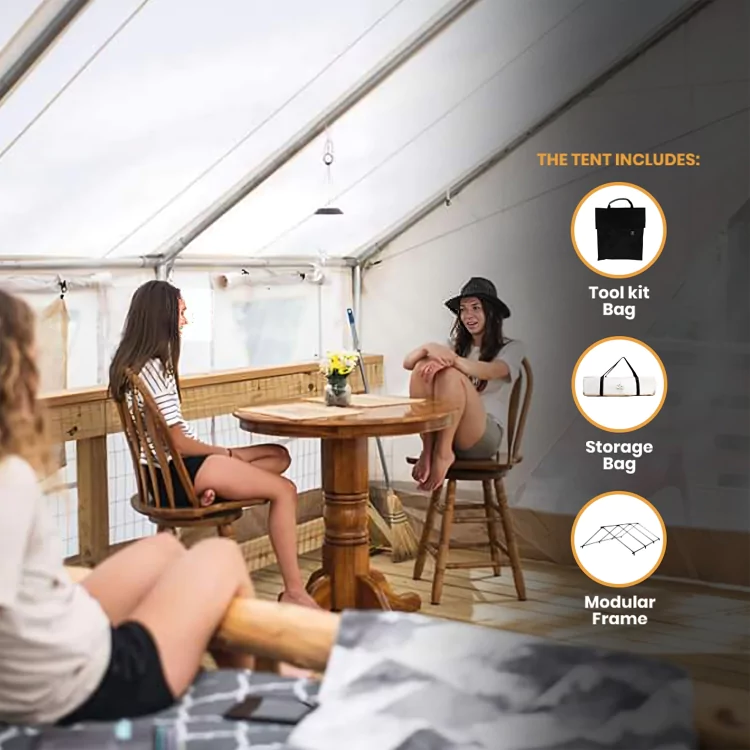 16'x24' Alpha Wall Tent - Image 7