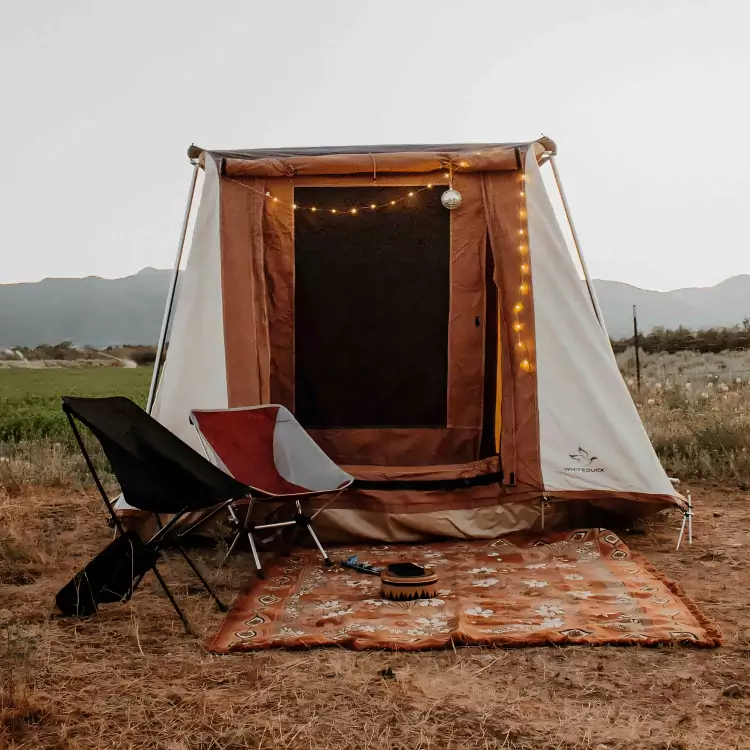 7'x9' Prota Canvas Cabin Tent, Deluxe - Image 21